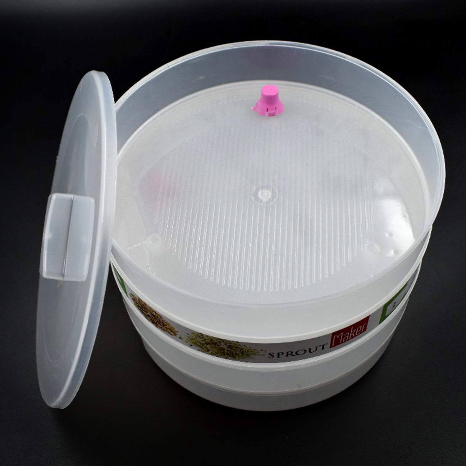 0070A Sprout Maker 4 Layer used in all kinds of household and kitchen purposes for making and blending of juices and beverages etc. freeshipping - DeoDap 0070A Sprout Maker 4 Layer used in all kinds of household and kitchen purposes for making and blending of juices and beverages etc. freeshipping - DeoDap